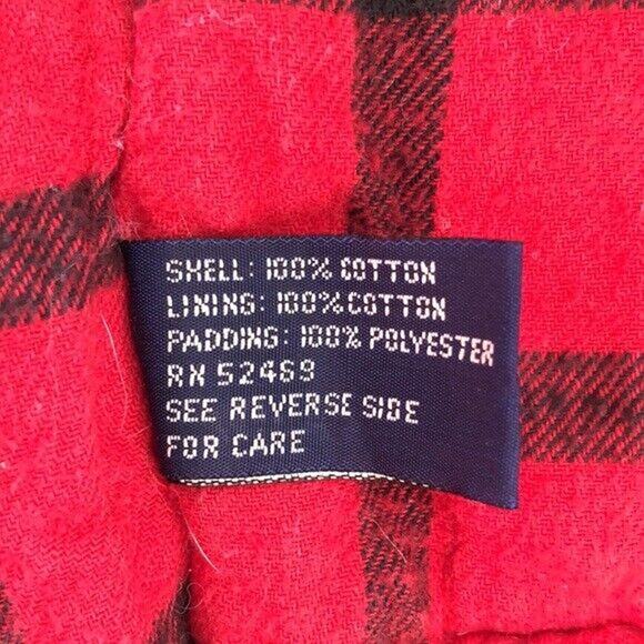 Ozark Trail Vest Men Medium Full Zip Sleeveless Outdoors Plaid Lining Puffer - Picture 5 of 7